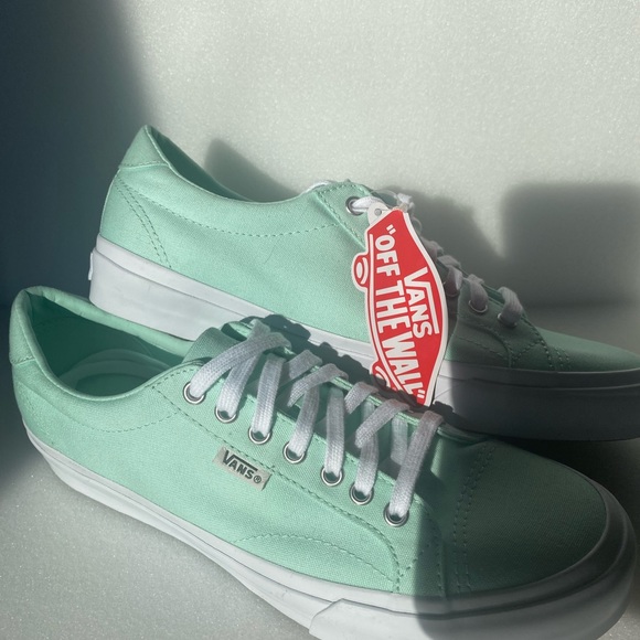 Vans Court Bay/True Shoes Woman’s 9.5 Mint Green - Picture 7 of 11